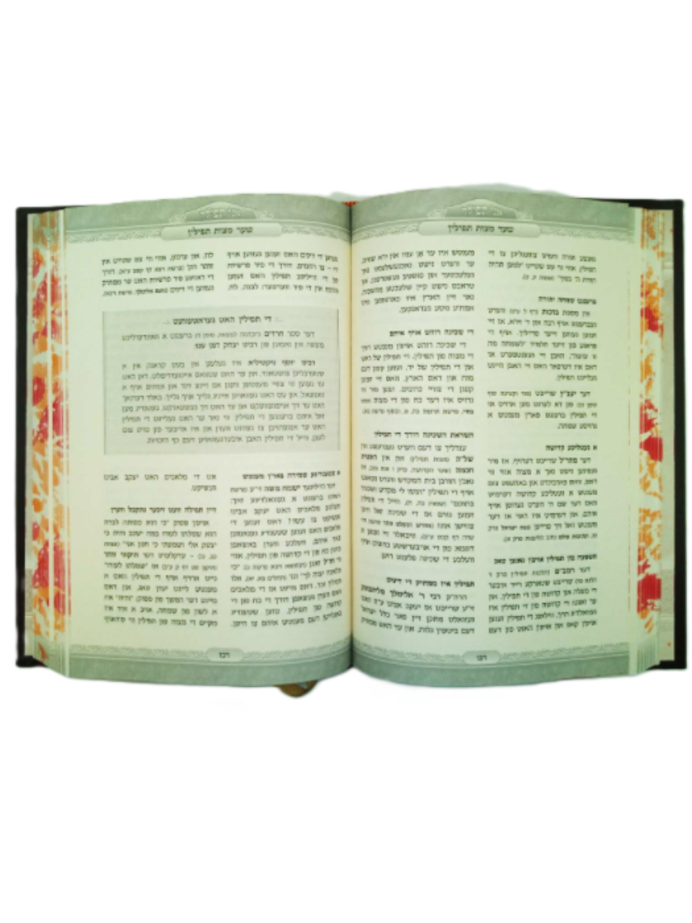 אני תפלה -ב''כ -'אידיש