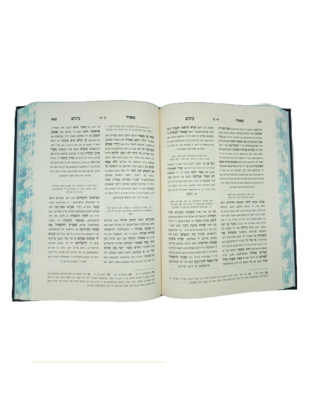 מאור עינים -אידיש -ו''כ