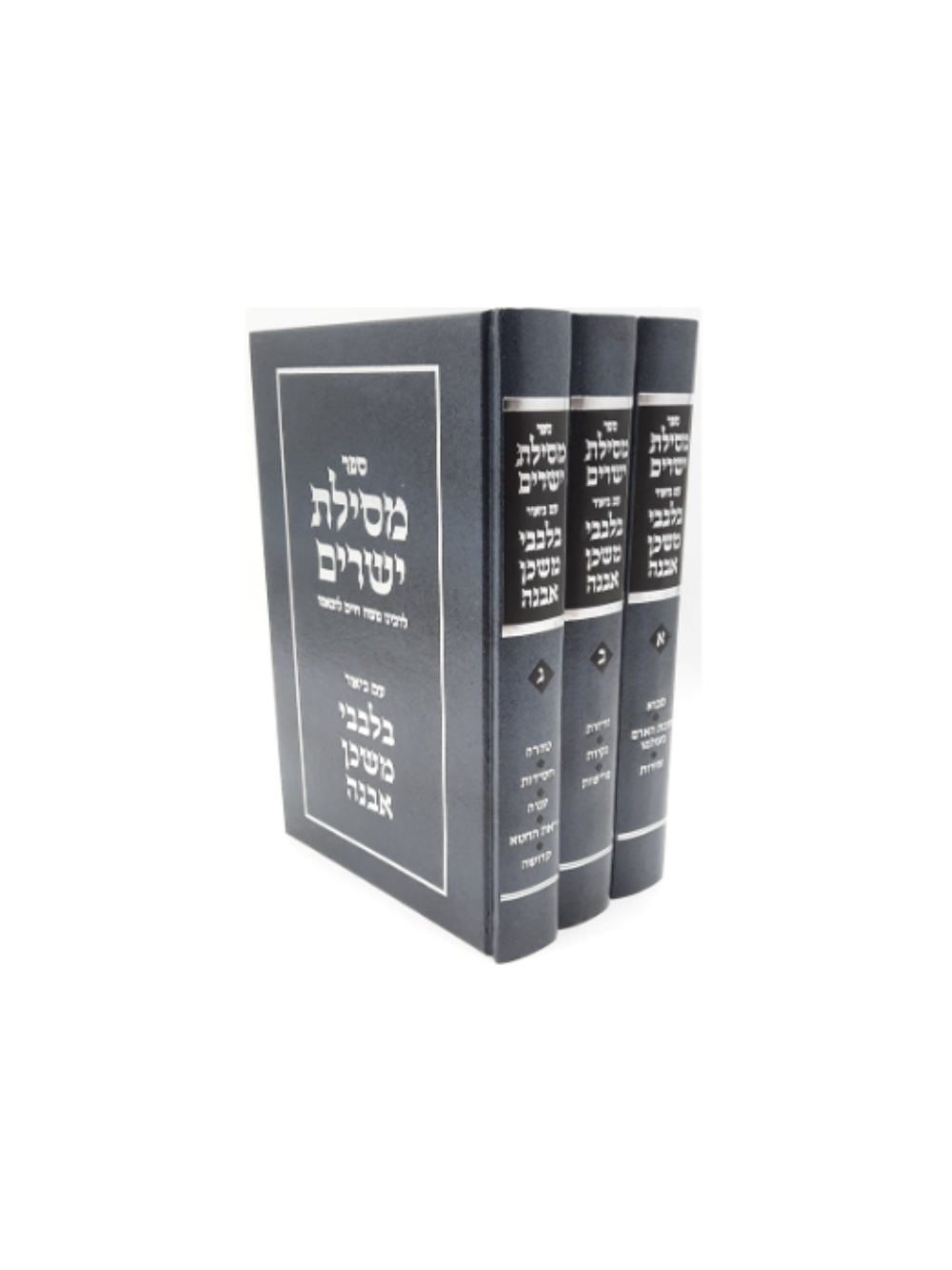 בלבבי משכן אבנה -מסלת ישרים -ג''כ