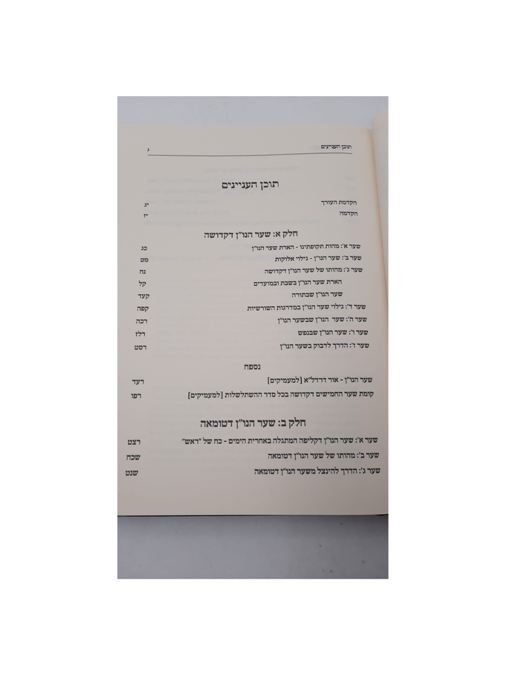 בלבבי משכן אבנה -שער הנו''ן