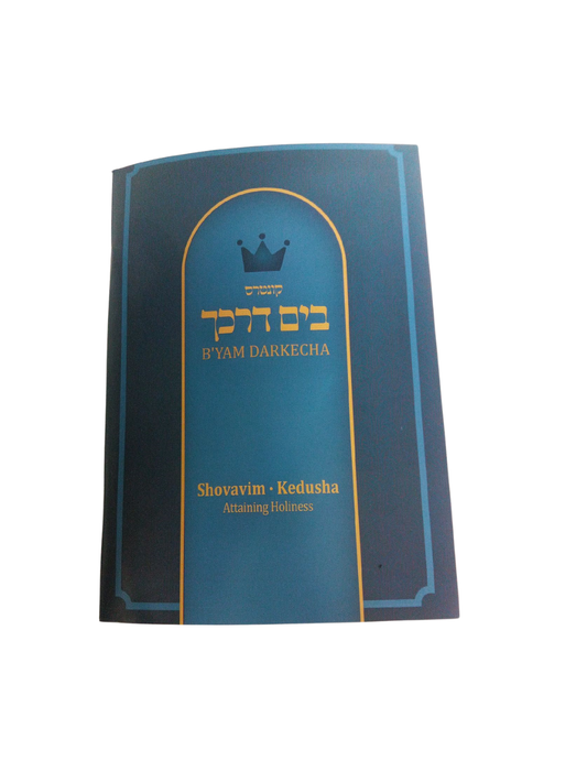 B'Yam Darkecha Shovavim- Kedusha - Atteending Holiness soft cover