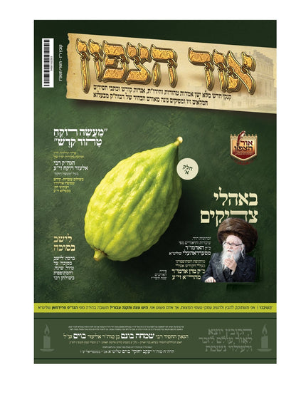 אור הצפון -קובץ ר''ז תשרי תשפ''ז