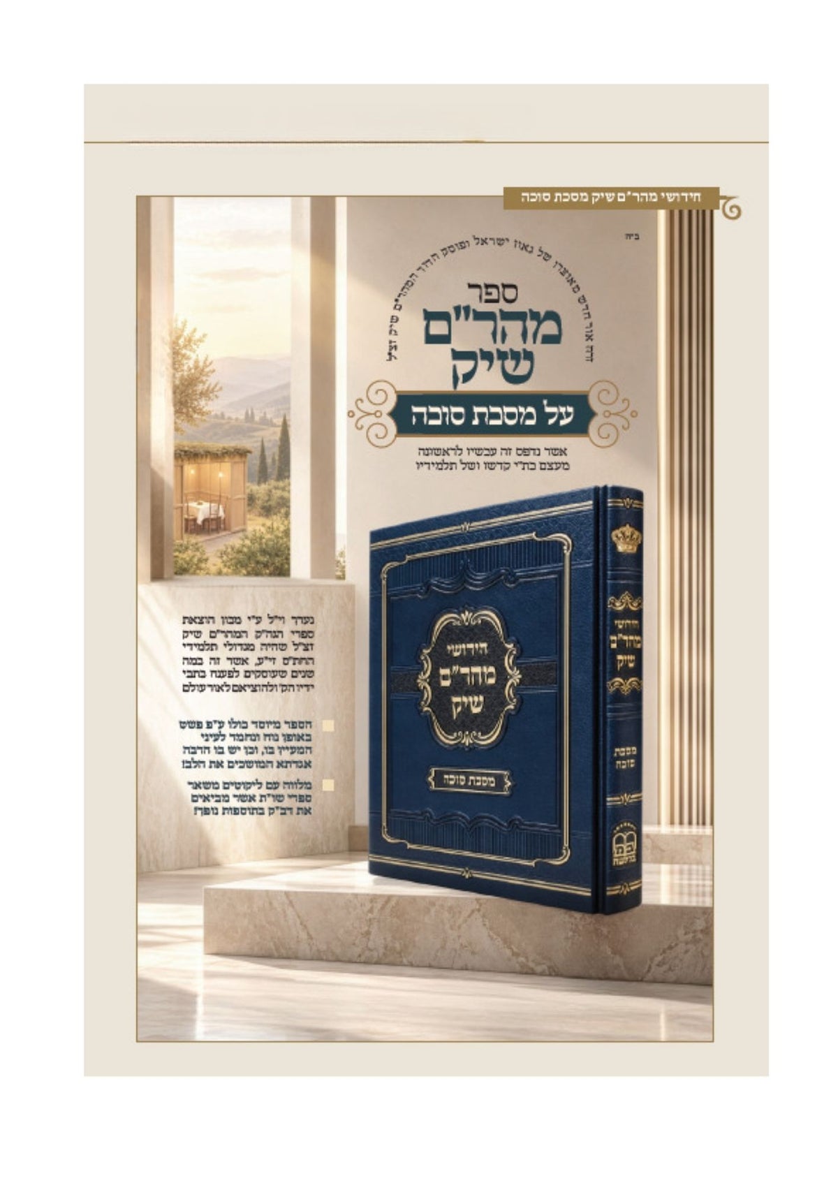חידושי מהר''ם שיק -סוכה