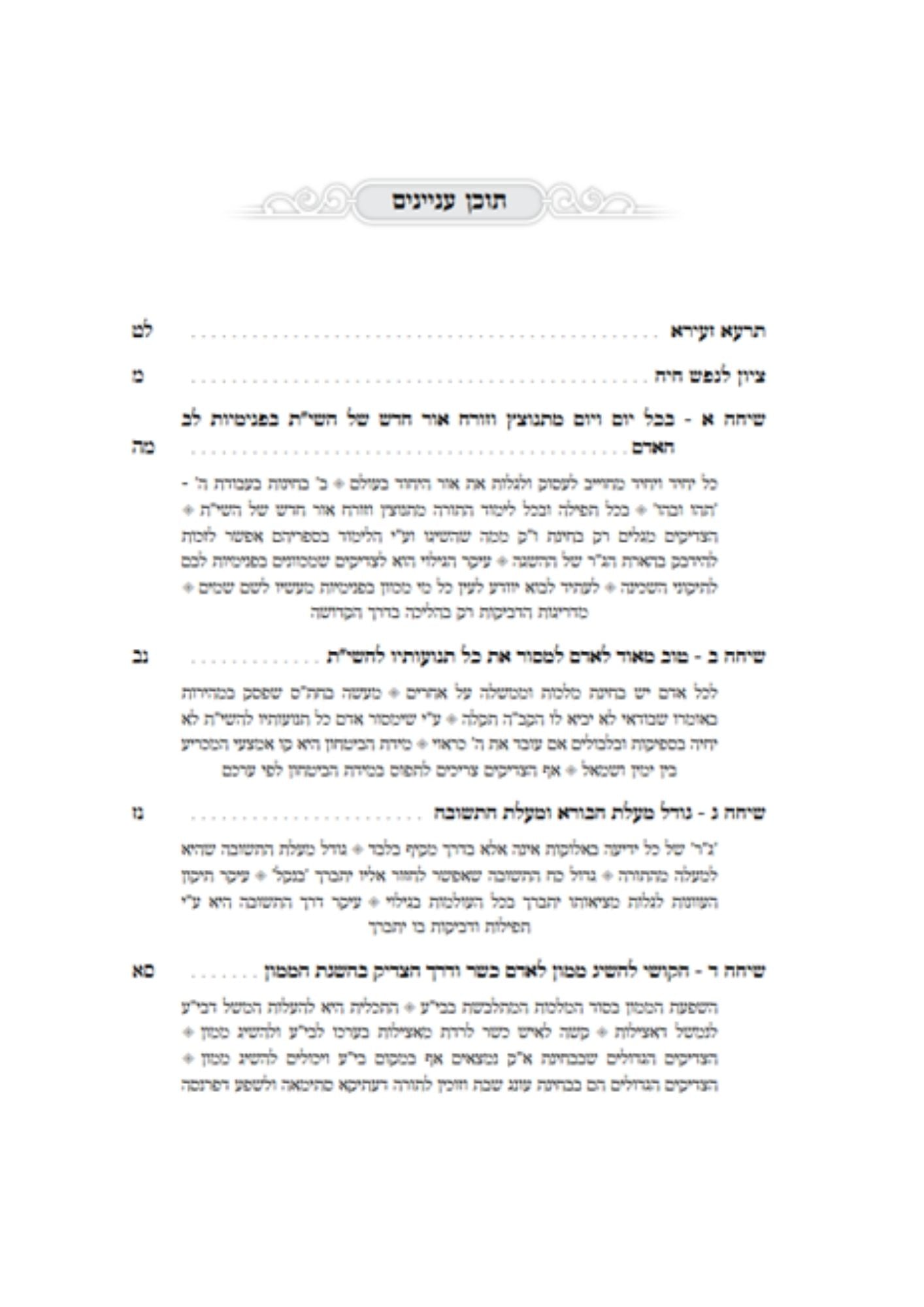 ים החכמה שיעורים בספר שיחות הר''ן -ב''כ